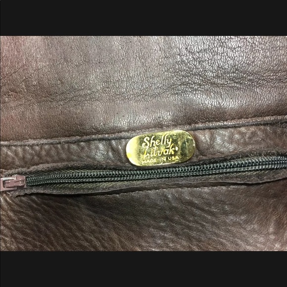 Shelly Litvak Authentic Gorgeous Brown Deerskin REAL FUR Shoulder Bag $1695 RARE - Picture 11 of 15